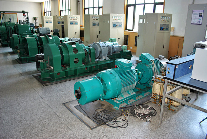 平阳某热电厂使用我厂的YKK高压电机提供动力安装尺寸